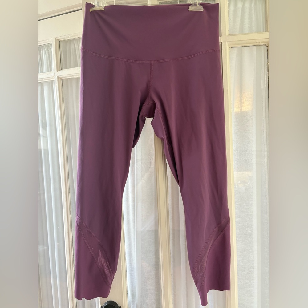 Lululemon purple leggings
